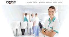 Desktop Screenshot of dentart.sk